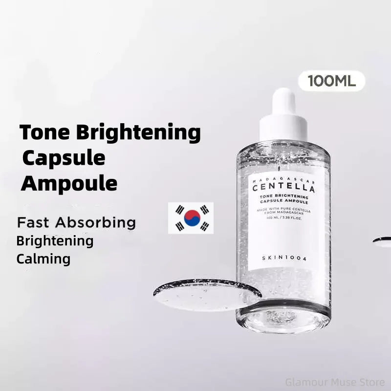 Korean Centella, pore-minimizing fresh, brightening, intensive ampoule for facial pore care, soothing skin care serum.