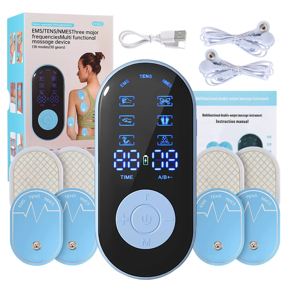 Estimulador muscular eléctrico TENS, acupuntura EMS