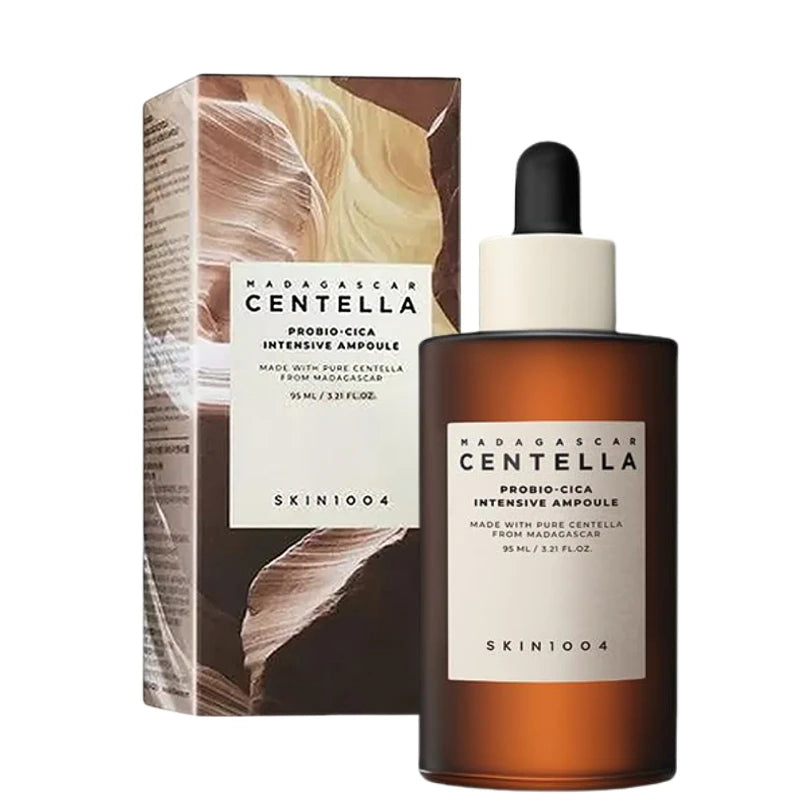 Korean Centella, pore-minimizing fresh, brightening, intensive ampoule for facial pore care, soothing skin care serum.