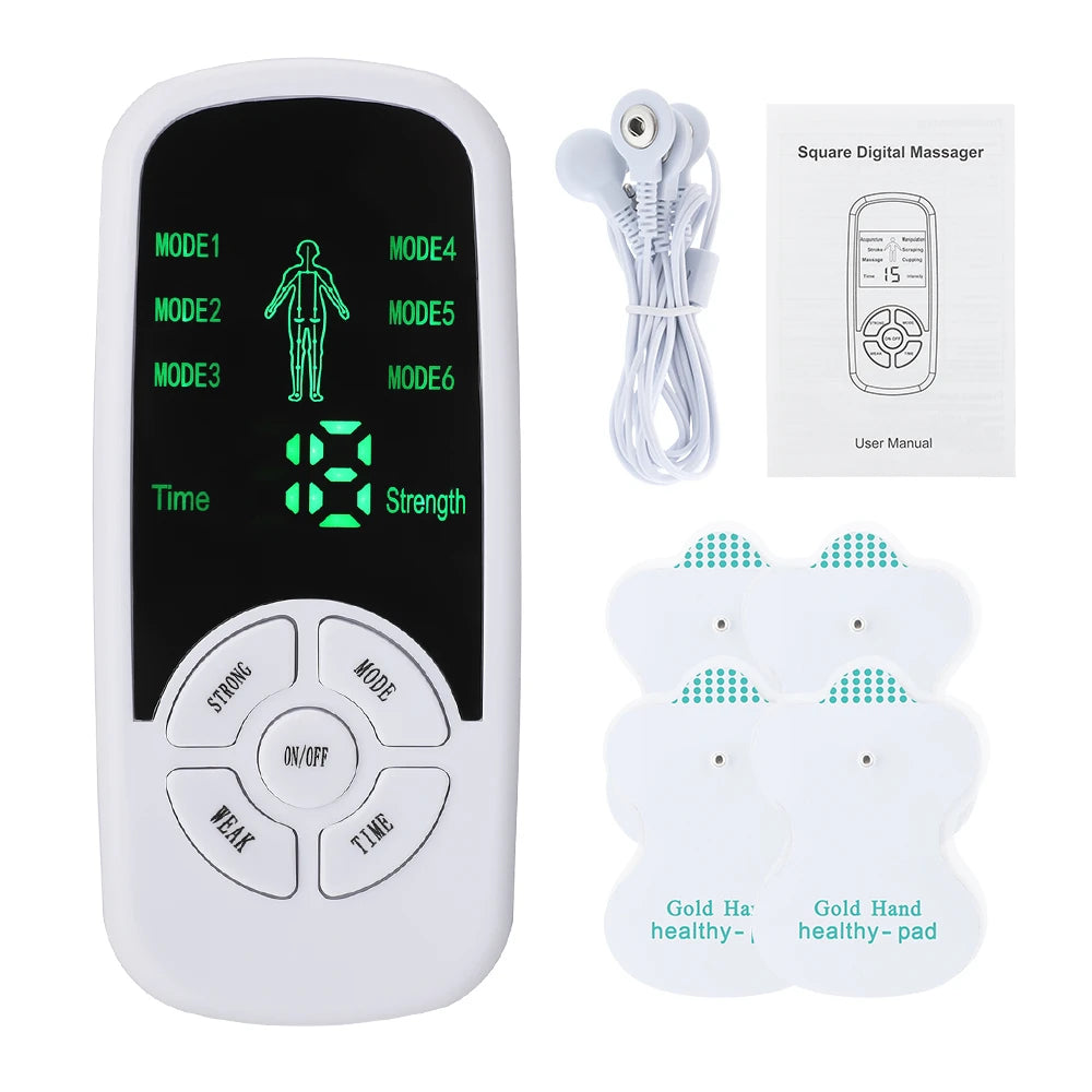 Estimulador muscular eléctrico TENS, acupuntura EMS