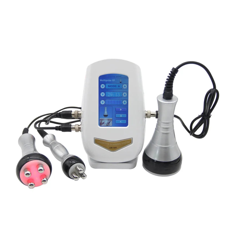 Máquina de radiofrecuencia para masaje corporal y facial por cavitación ultrasónica de 40K