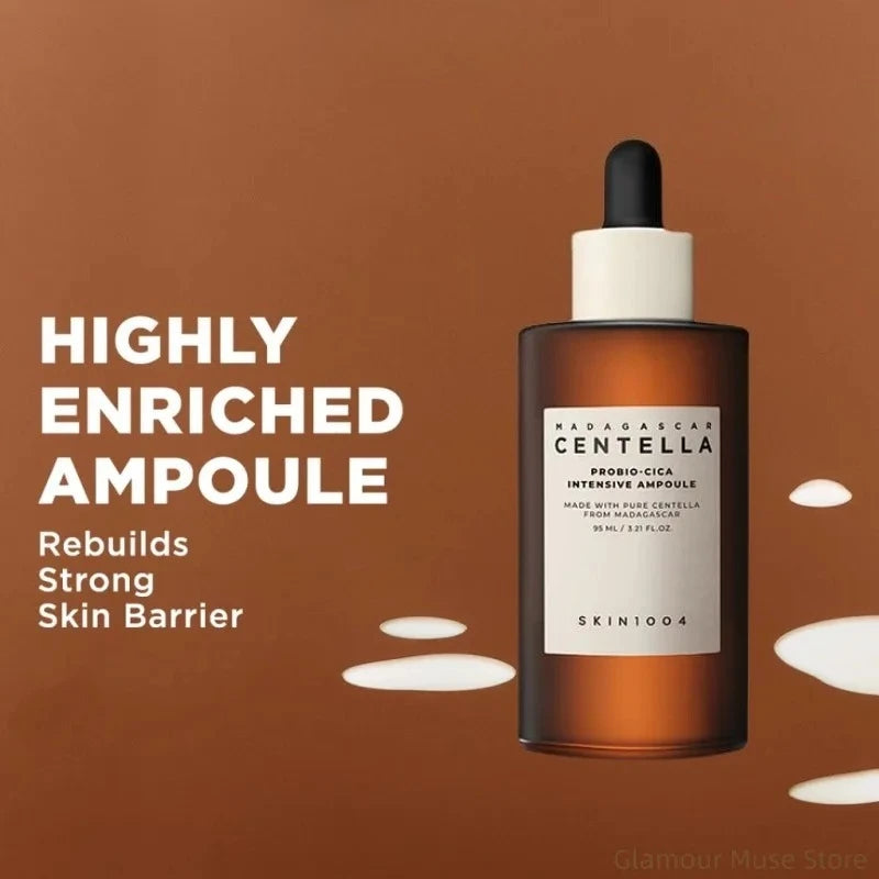 Korean Centella, pore-minimizing fresh, brightening, intensive ampoule for facial pore care, soothing skin care serum.