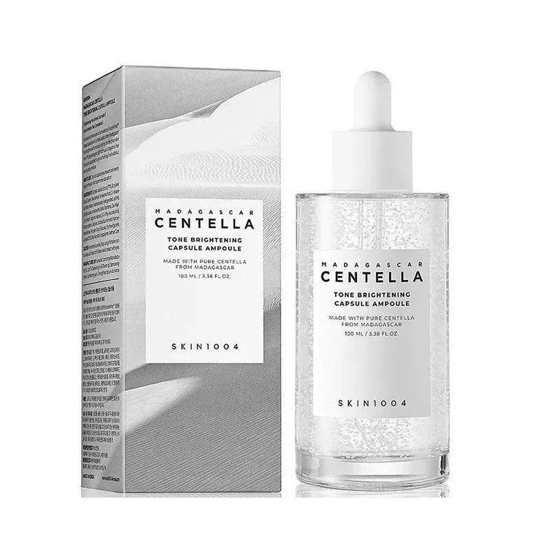 Korean Centella, pore-minimizing fresh, brightening, intensive ampoule for facial pore care, soothing skin care serum.
