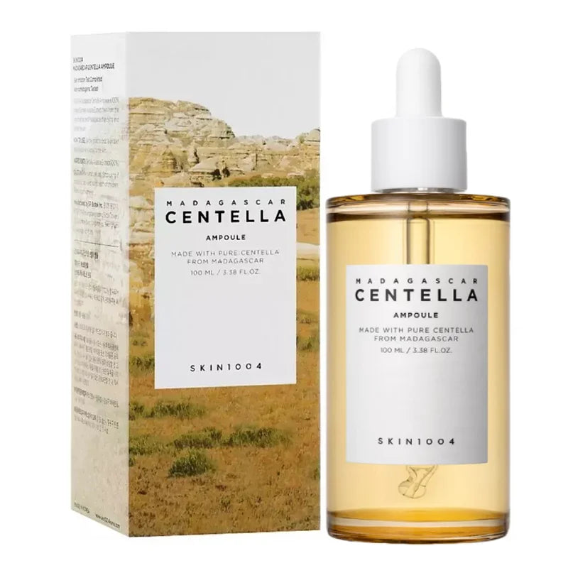 Korean Centella, pore-minimizing fresh, brightening, intensive ampoule for facial pore care, soothing skin care serum.